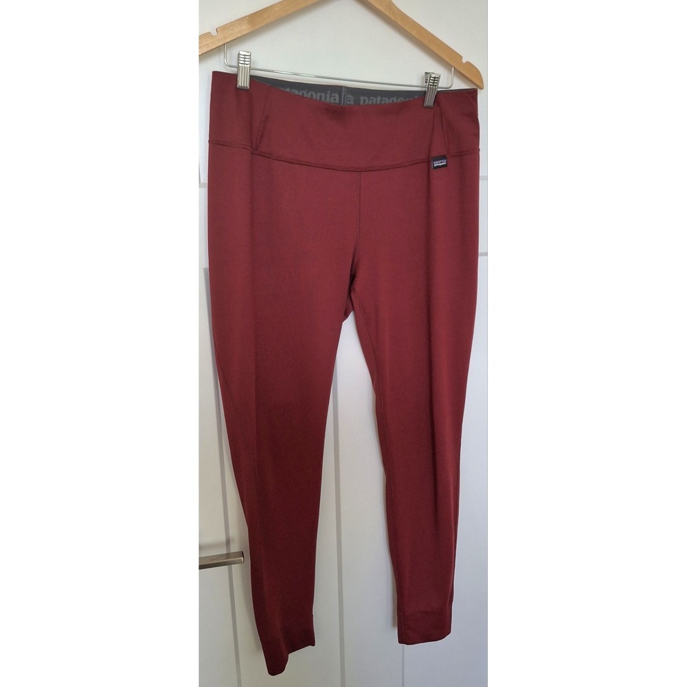 Women's Patagonia Capilene Midweight Baselayer Bottoms Polartec Pants Size L